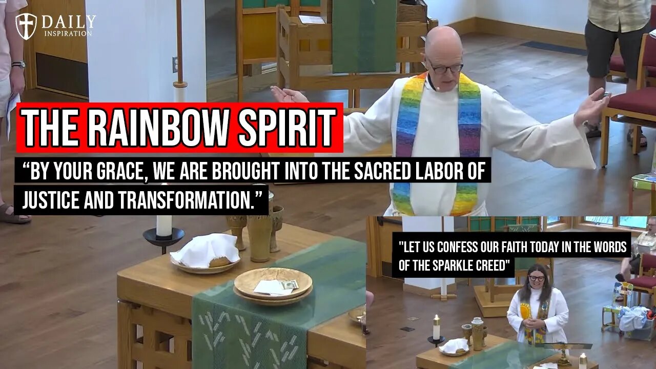 The Heresy: "I believe in the Rainbow Spirit, who shatters our image of one white light"