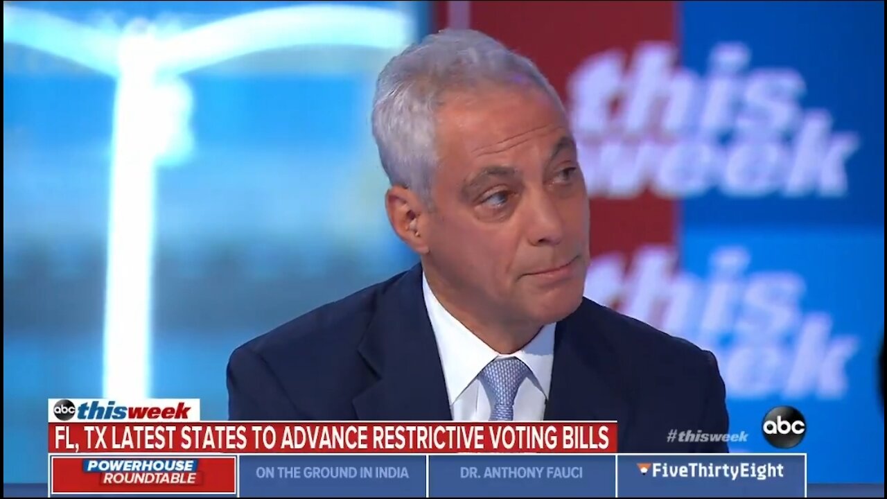 Rahm Emanuel: Boehner & Bush Are Conservatives Not The Party Of Trump