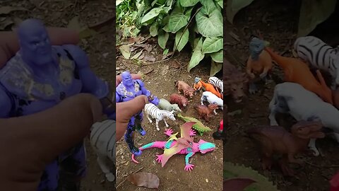 Ayo kita serang Thanos #shorts #superhero #versus #viral