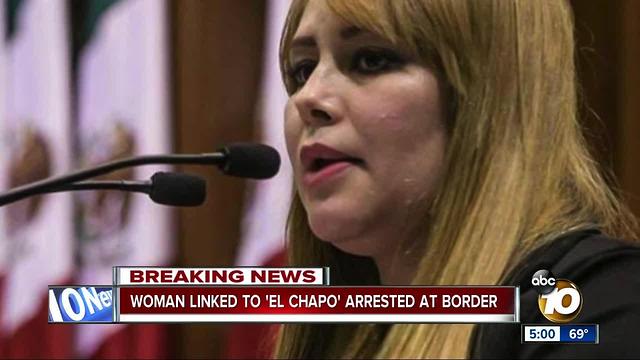 Woman linked to 'El Chapo' arrested at border