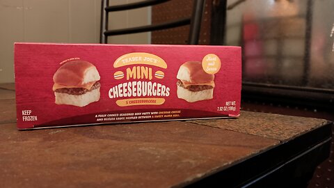 Trader Joe's Mini Cheeseburgers