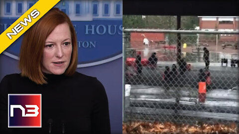 Psaki Caught Defending Video Of School Kids Eating Outside In Freezing Weather Going Viral