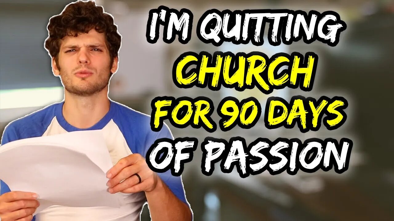 I'm quitting church for 90 DAYS OF PASSION 💞👩‍❤️‍💋‍👨