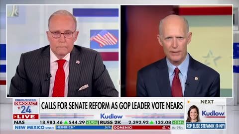 Senator Rick Scott (R-FL) Announces Bid For Majority Leader