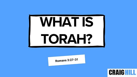 Why do we need the Torah?