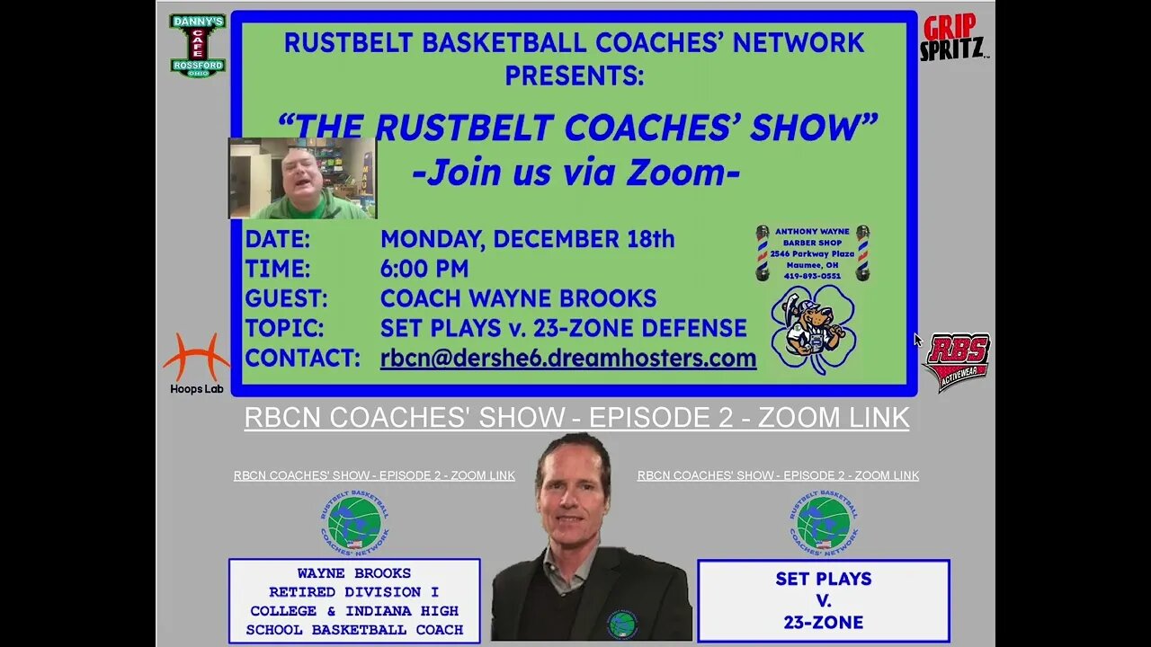 Rustbelt Basketball Coaches' Show - Episode 2 Information