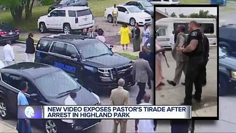 Local pastor hurls anti-white, racist slurs while handcuffed in back of police car