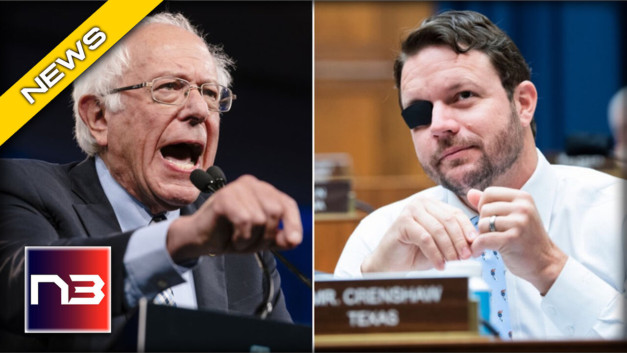 After Bernie goes on Climate Change Rant Crenshaw Swats Him Down Like A Bug