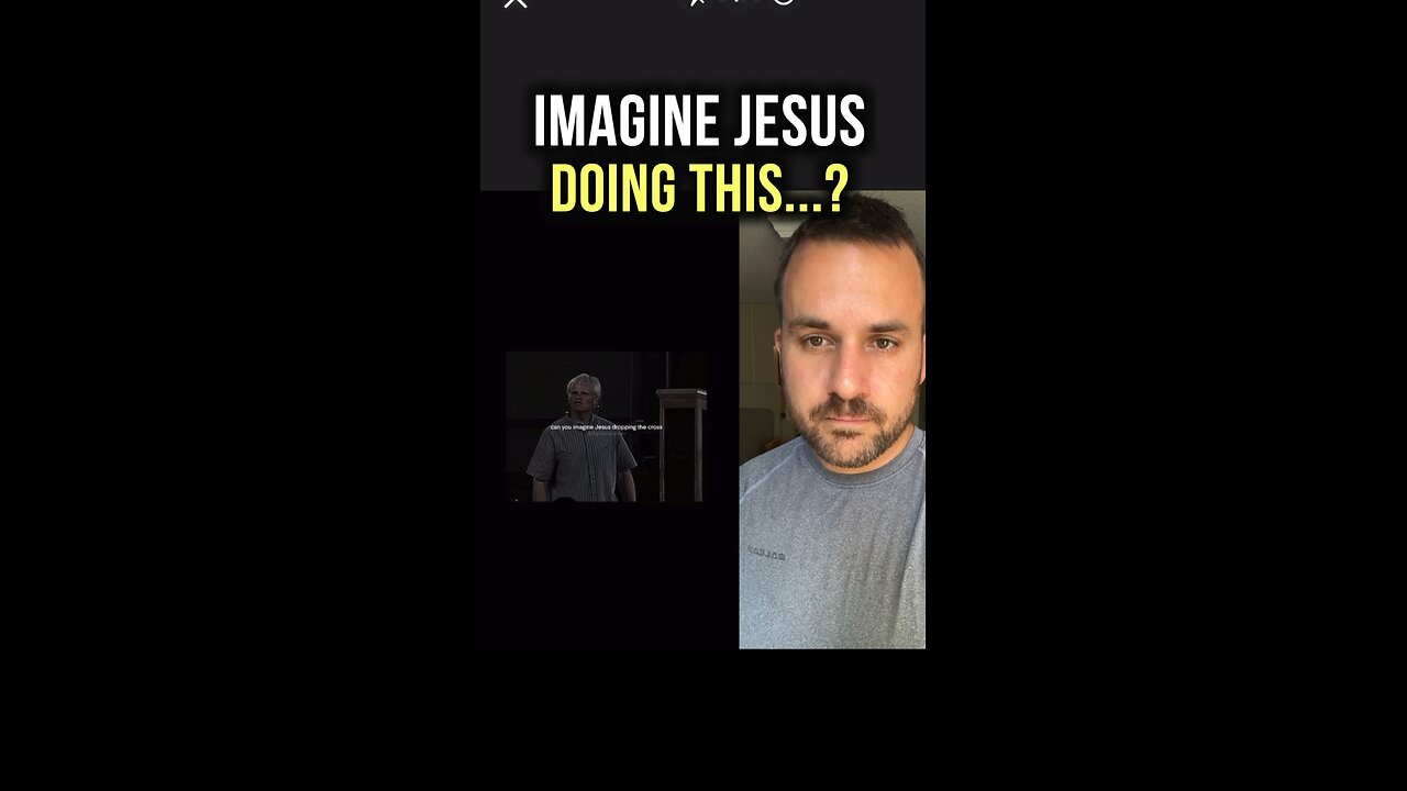 Imagine Jesus Doing This?