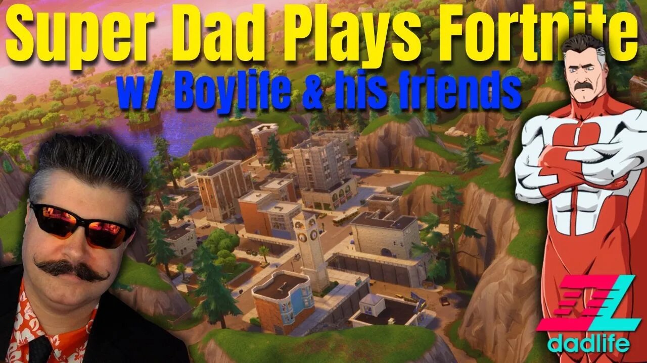 I played Fortnite with my Son and his Friends for the first time!