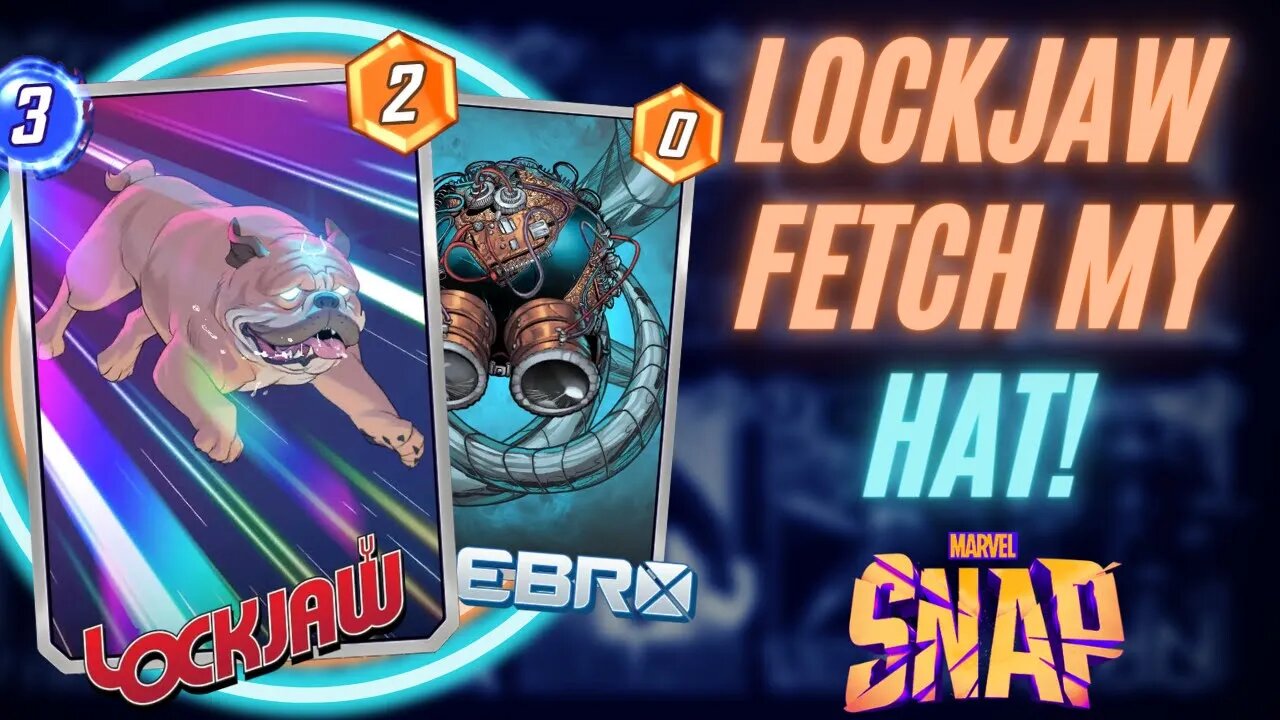 Lockjaw Fetches Exactly What Cerebro Needs! | Marvel Snap Deck Guide