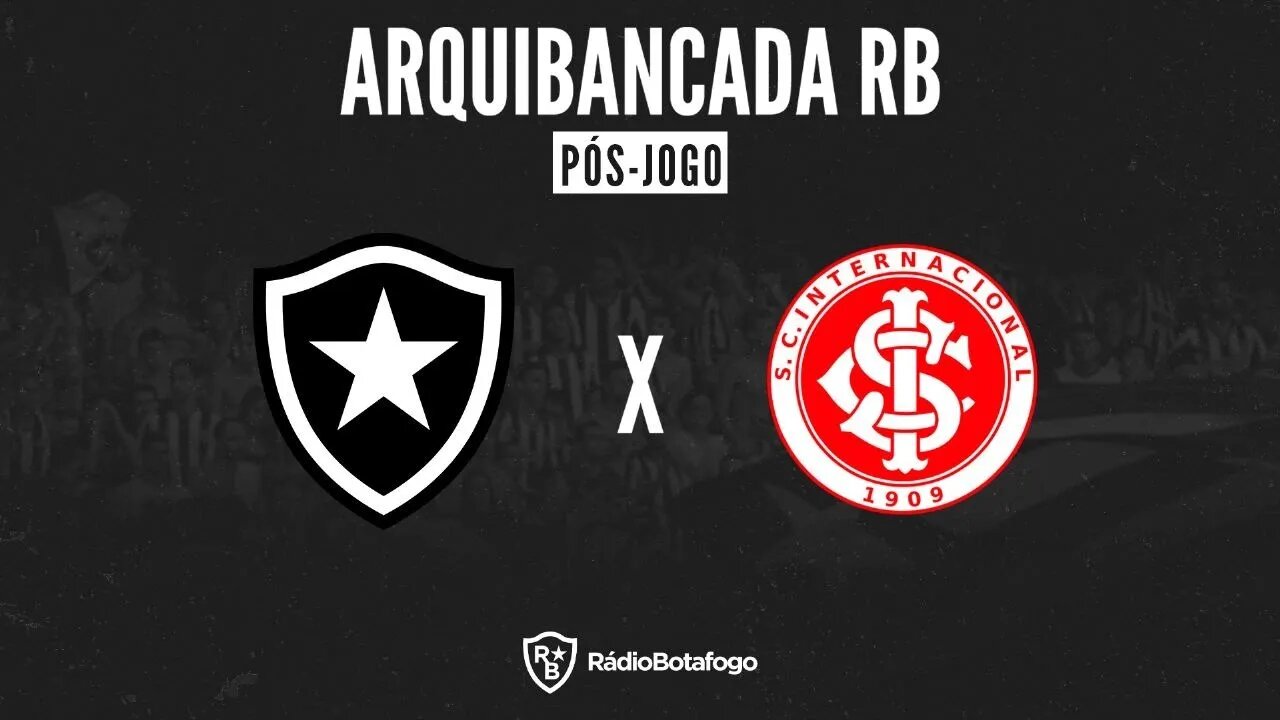 PÓS JOGO BOTAFOGO 0 X 1 INTERNACIONAL