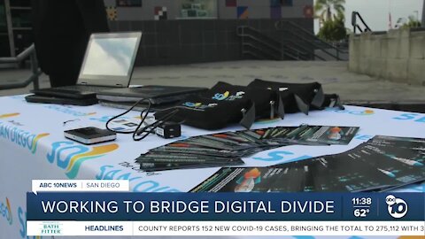 Working to bridge digital divide