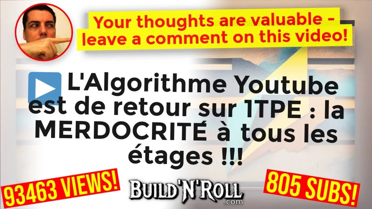 ▶️ L'Algorithme Youtube est de retour sur 1TPE : la MERDOCRITÉ à tous les étages !!!