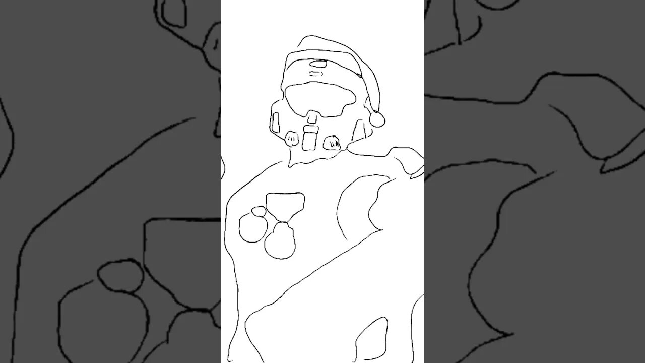 Halo Infinite Art Tutorials Be Like... #drawing #art #haloinfinite #halo