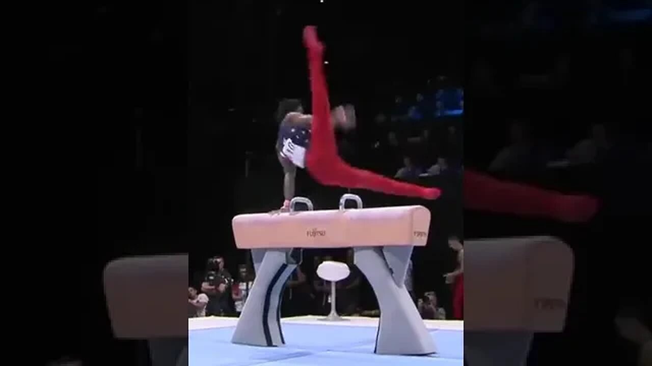 Fred Richards on Pommel Horse 2023 Gymnastics Worlds AA #shorts