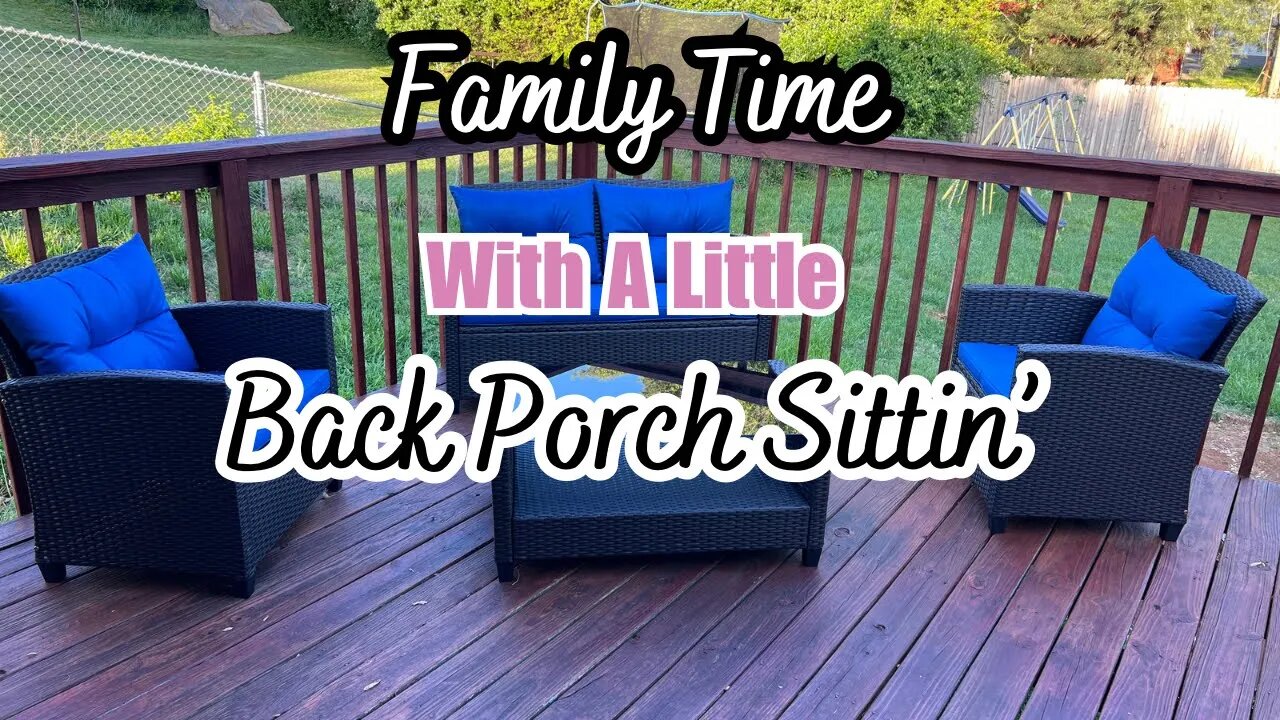 Back Porch Makeover - Creating That Good Ol’ Home Feeling Just Like Mamaw’s