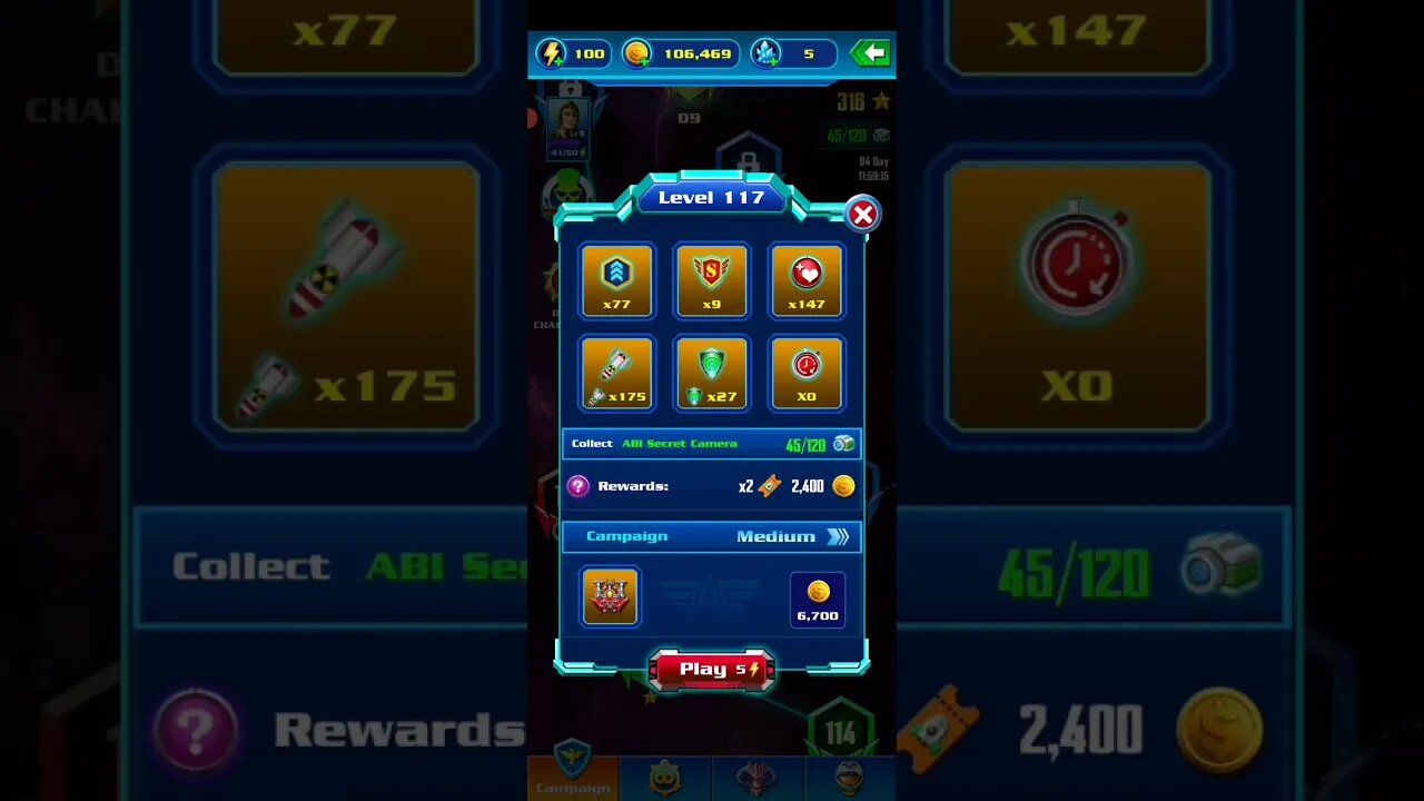 GALAXY ATTACK ALIEN SHOOTER - LEVEL 117 MEDIUM