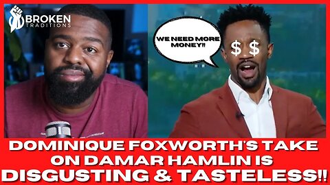 DOMINIQUE FOXWORTH's DISGUSTING and TASTELESS TAKE on DAMAR HAMLIN