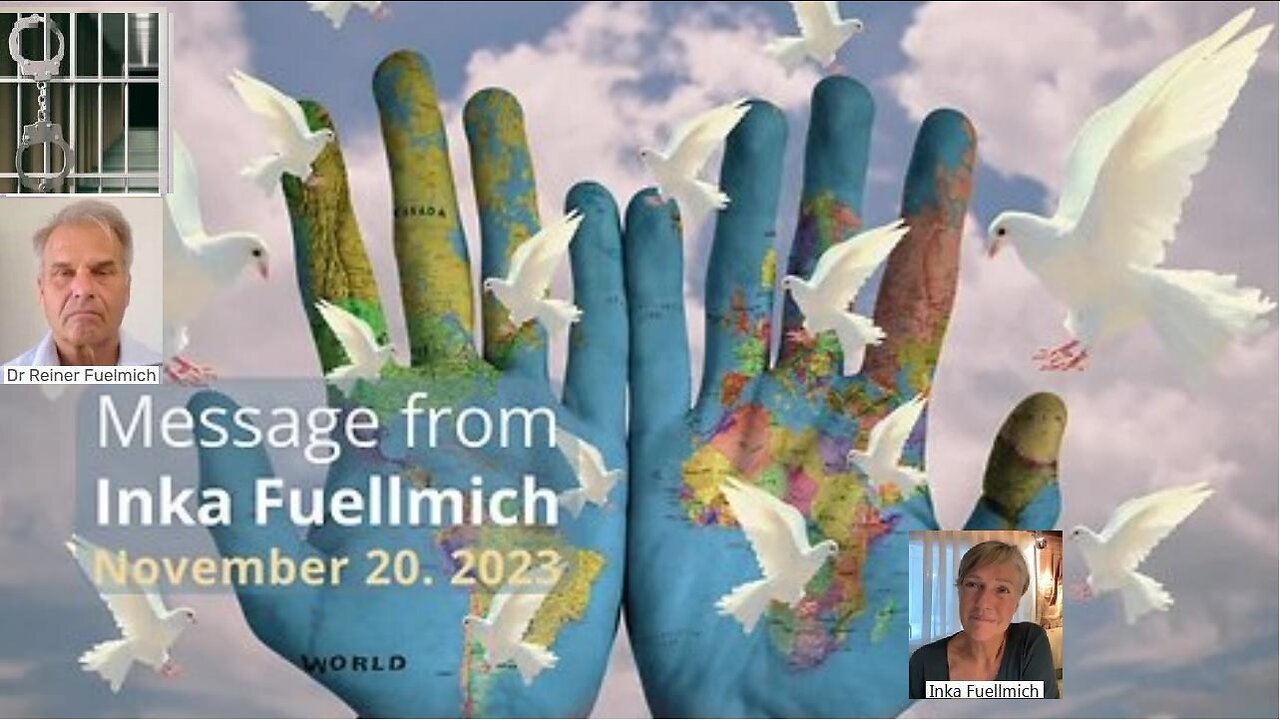 Message from Inka Fuellmich: [Her Attorney Husband Reiner Fuellmich Filed Various Covid CLASS ACTION LAWSUITS Since 2020 & NOW HAS BEEN ARRESTED!]