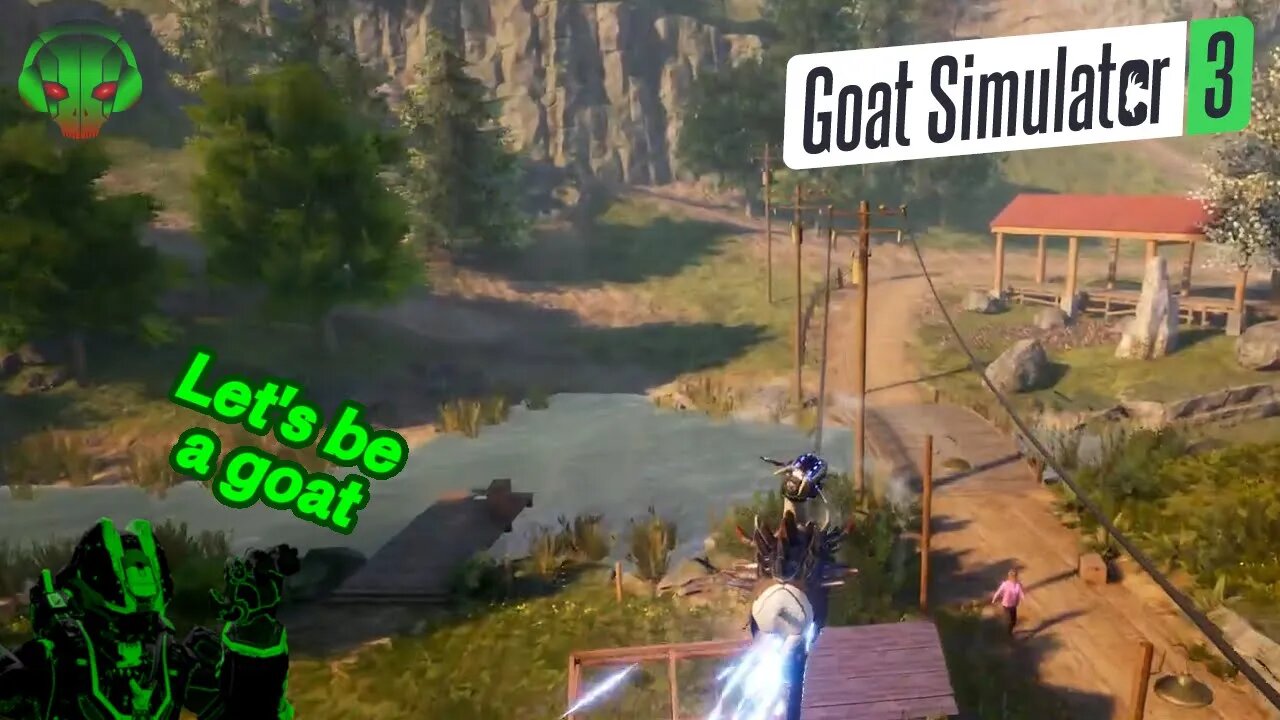 Be the goat - Goat Simulator 3