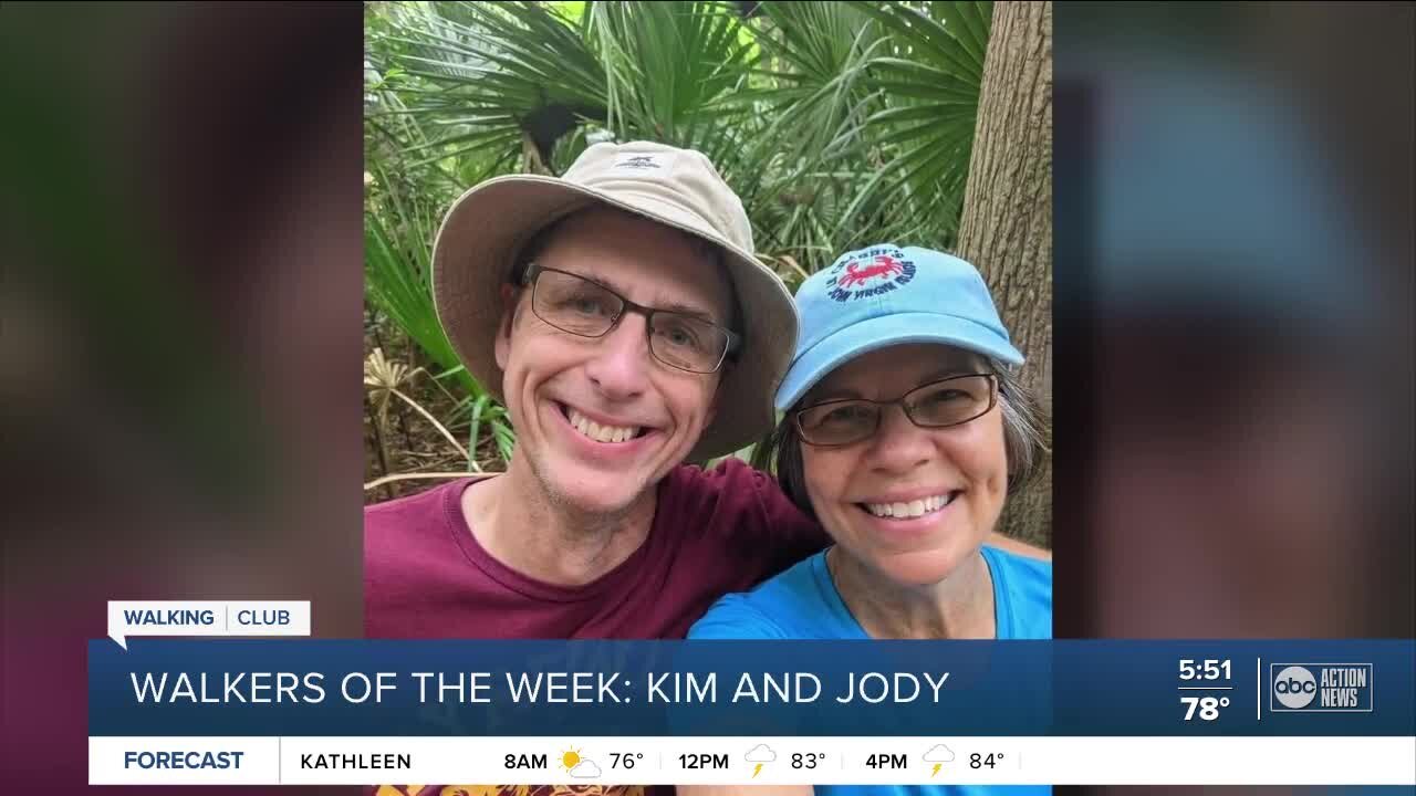 Walking Club Walkers of the Week: Kim and Jody