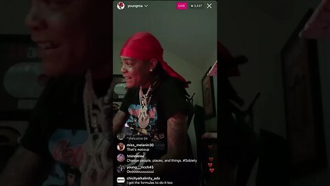 YOUNG MA IG LIVE: Young Ma Address Her Health Issue & Progress She’s Making In Recovering (09/05/23)