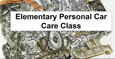 Personal Car Care Class