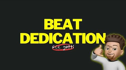 Beat Dedication - ACE GOTTI | iNFO MUSIC