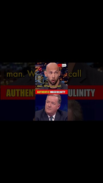 The Reality Of 'TOXIC MASCULINITY' 💯 #shorts #tatespeech #truth