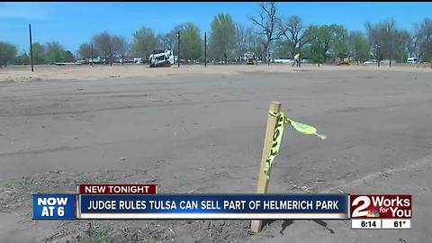 Judge's ruling allows city to move forward on Helmerich Park