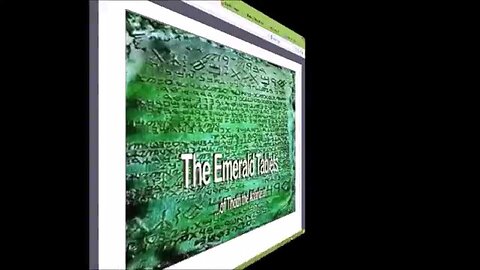 Emerald Tablets Of Thoth ~ How To Pass Away
