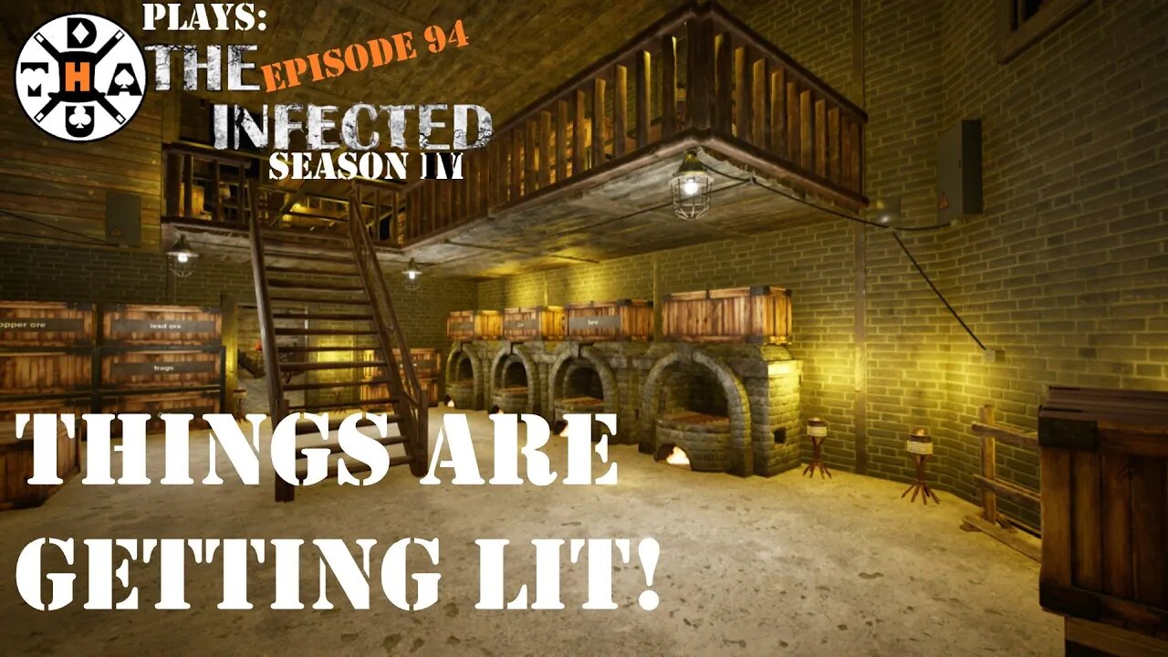 Things Are Getting Lit! And Working On Cleaning Up The Cave Entrance! The Infected Gameplay S4EP94