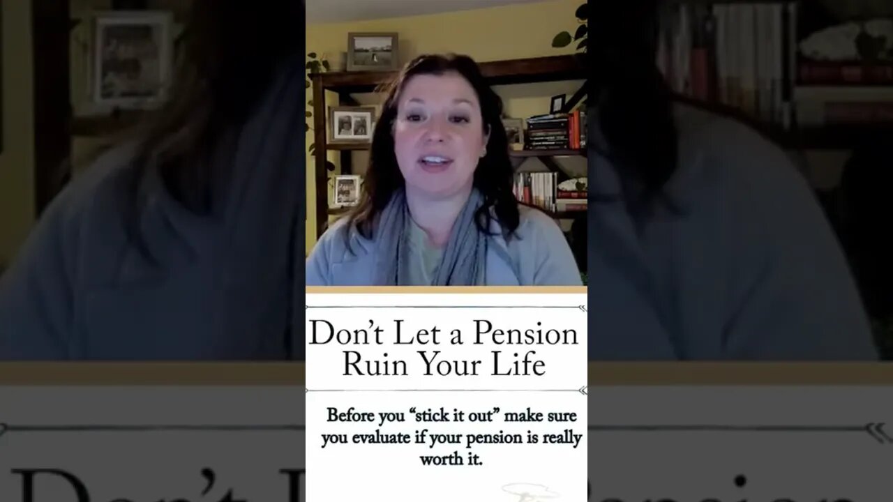 Hate you job but scared of losing your pension? Here's what you need to do 👆