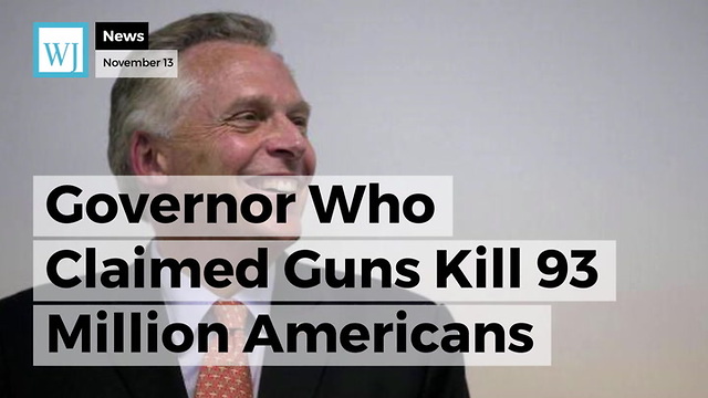Governor Who Claimed Guns Kill 93 Million Americans Daily May Be 2020 Dem Nominee for President