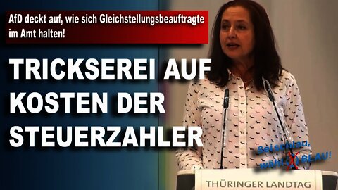 AfD deckt auf, wie sich Gleichstellungsbeauftragte im Amt halten! Corinna Herold, AfD