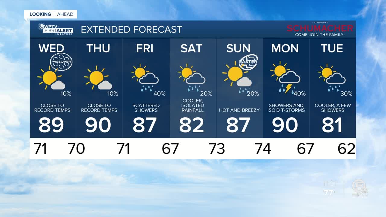 Latest Weather Forecast 11 p.m. Tuesday