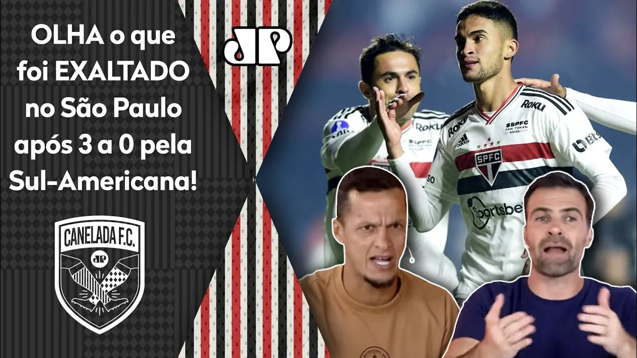 "Cara, NÃO INTERESSA! Essa marca do São Paulo é IMPRESSIONANTE!" OLHA o que foi EXALTADO no SPFC!