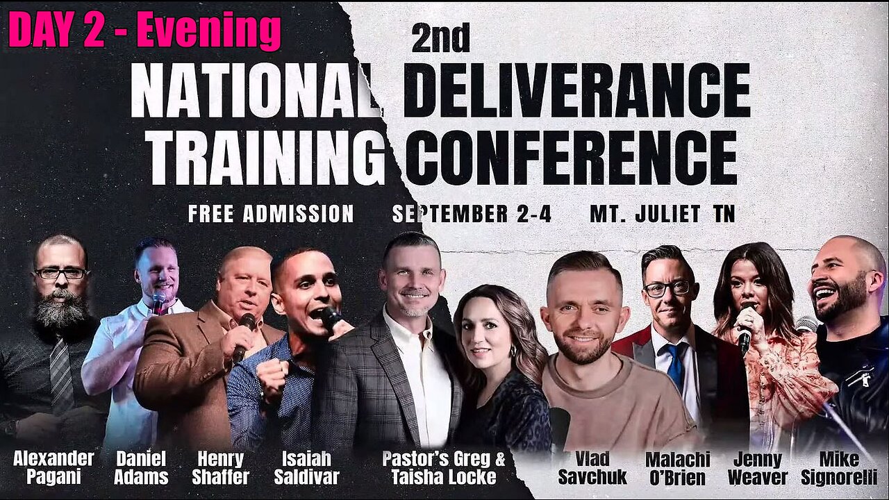 Greg Locke - 2nd National Deliverance Conference - Day-2 Global Vision BC - Sunday Evening 9.3.2023