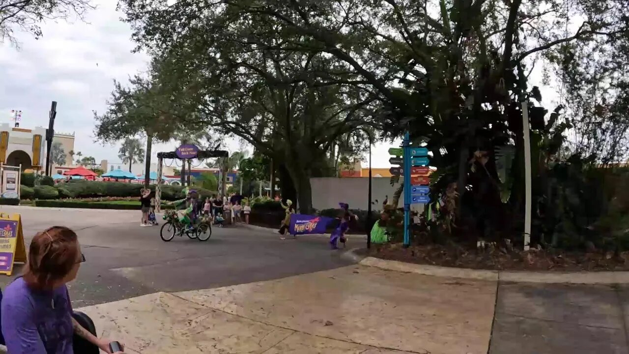 Mardi Gras parade at Busch Gardens