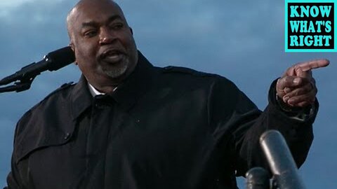 Mark Robinson at CPAC 2022 in Texas