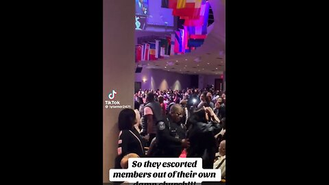 🚨BREAKING: Kamala Harris has police escort Christians out of their own church