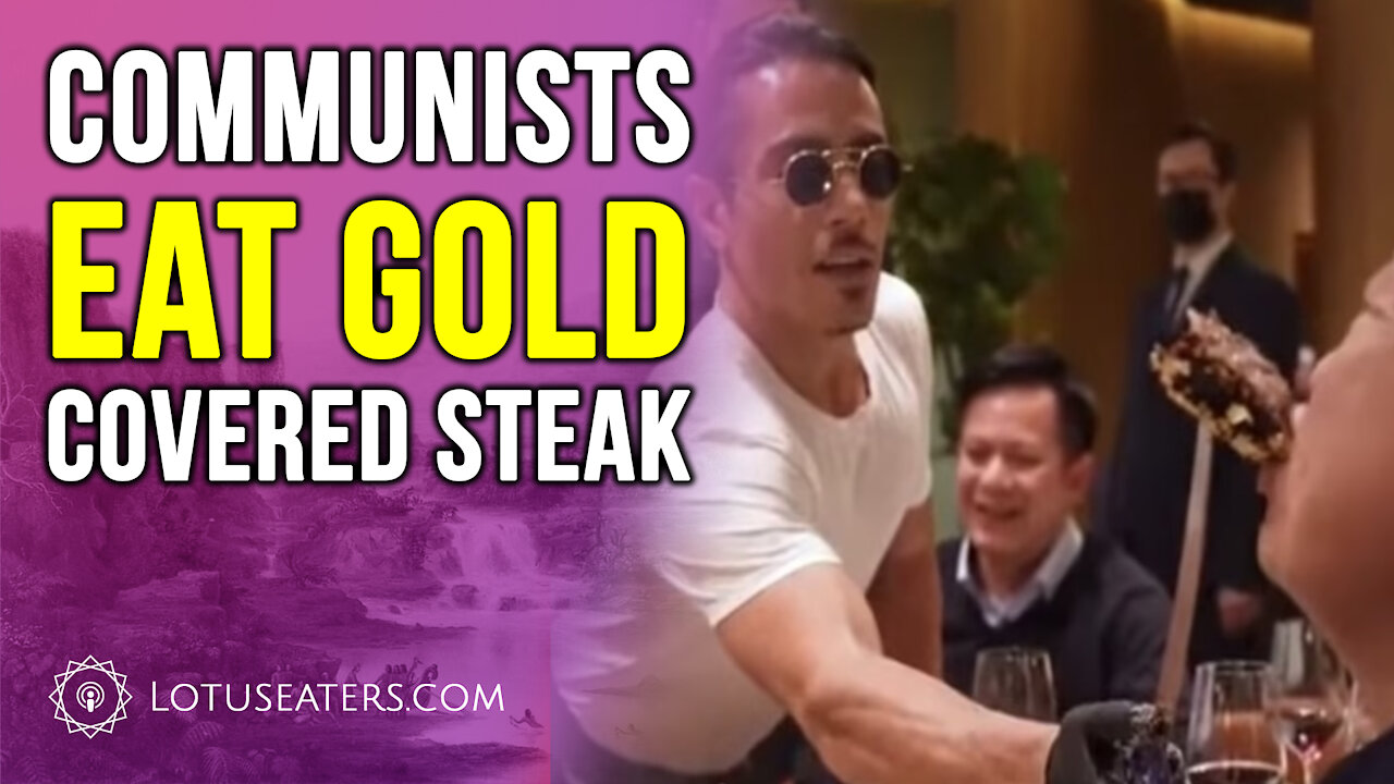 Vietnamese Communists Eat Golden Steak