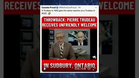 FLASHBACK: Pierre Trudeau Was Despised Just Like Justin #shorts