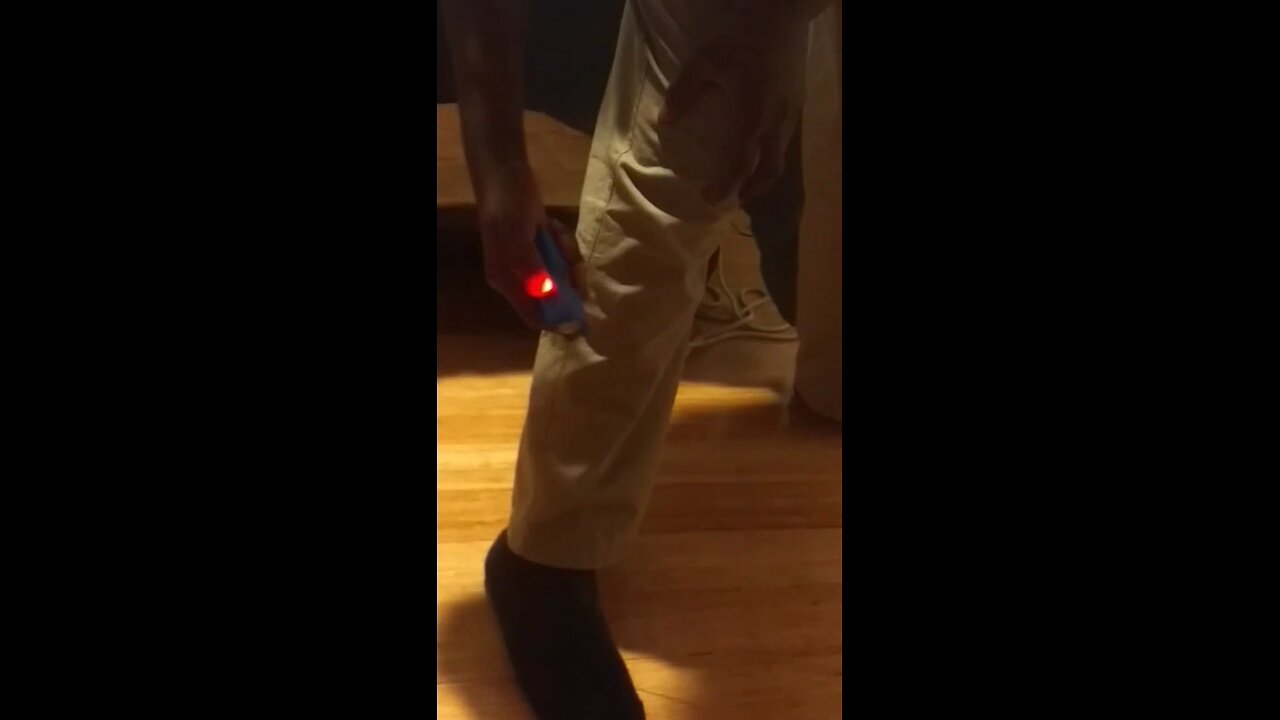 Young CarnoManski tries a taser