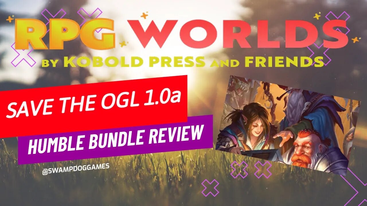 Raise Your Black Flag! Help save the OGL! Support 3rd Party Creators! 🏴☠️ #humblebundle #osr #rpg