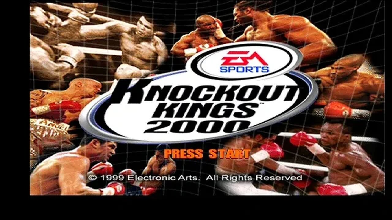 Knockout Kings 2000 PS1 PAL 27/05/23