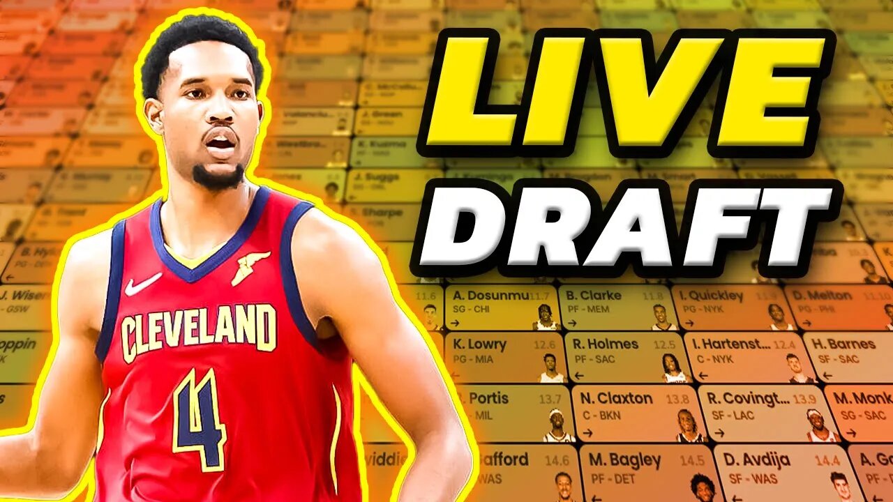 An Expert 2022 Fantasy Basketball Draft ! (Live)