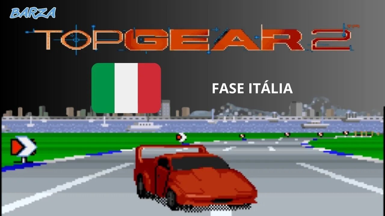 TOP GEAR 2 | SNES | FASE: ITÁLIA | MODO NORMAL | 1993