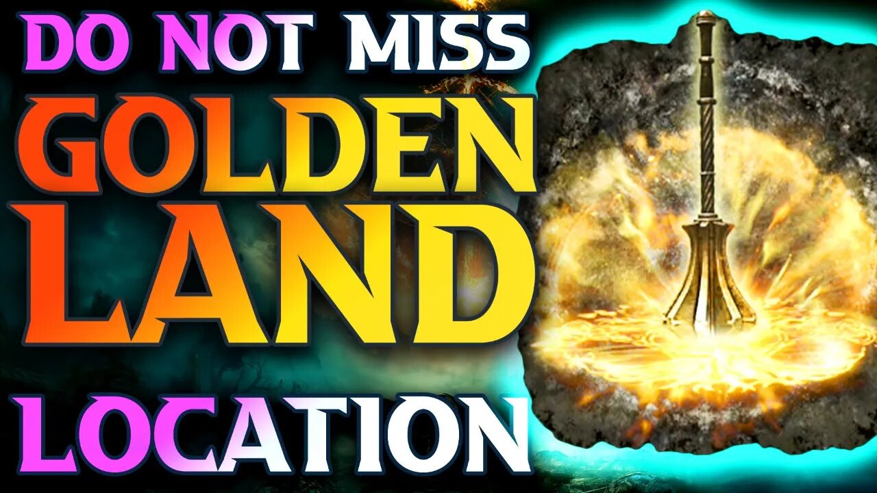 How To Get Golden Land Ash Of War Elden Ring